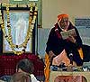 Обращение и киртан Шрилы Говинды Махараджа в нашем храме на Говардхане
