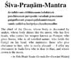 Пранама-мантра Господу Шиве, составленна